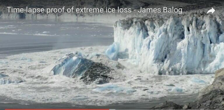 Time-lapse Proof of Extreme Ice Loss