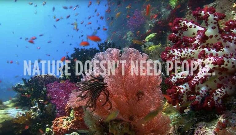 Nature Is Speaking – Ian Somerhalder is Coral Reef