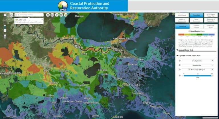 Louisiana floods: Tool Lets You See Flood Risk to Your Home