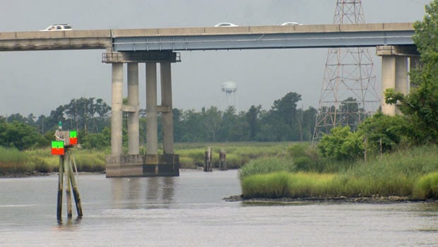 photo: Bridge over the Cape Fear River. NC drinking water tainted with chemical byproduct GenX for decades?
