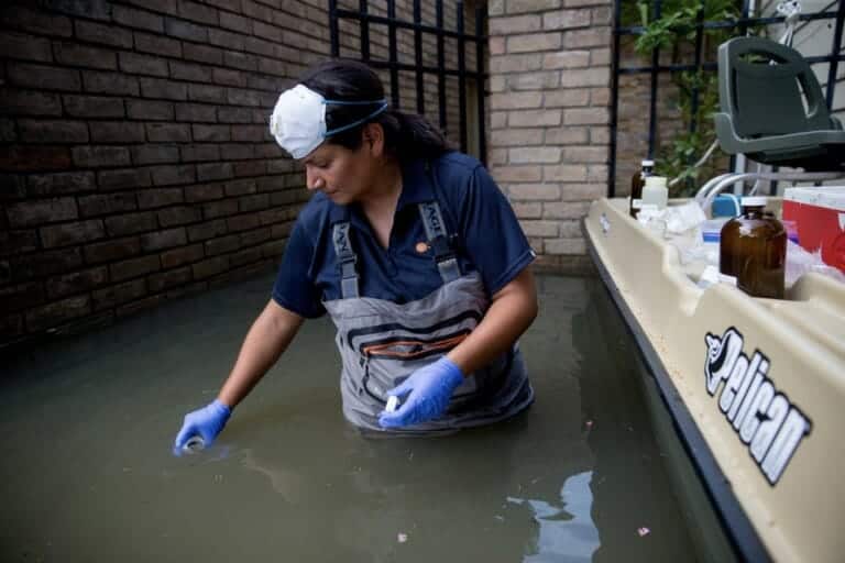 Houston’s Floodwaters Are Tainted With Toxins, Testing Shows