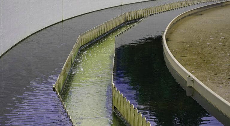 Water treatment for cement plant wastewater