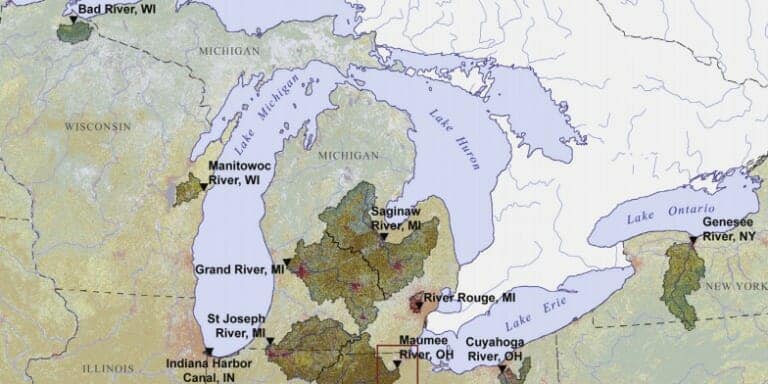 Controversial insecticides pervasive in Great Lakes tributaries