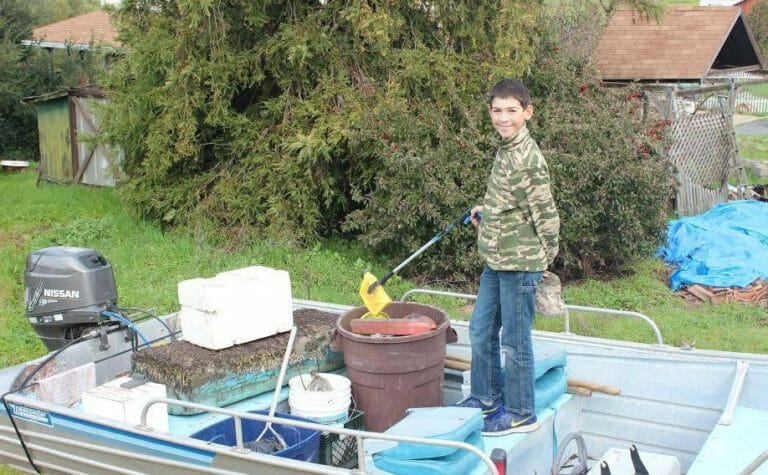 Sixth Grader Has Removed 2,215 Pounds of Trash From the Petaluma River