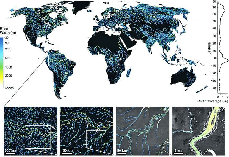 Rivers cover lots more of the Earth than we thought