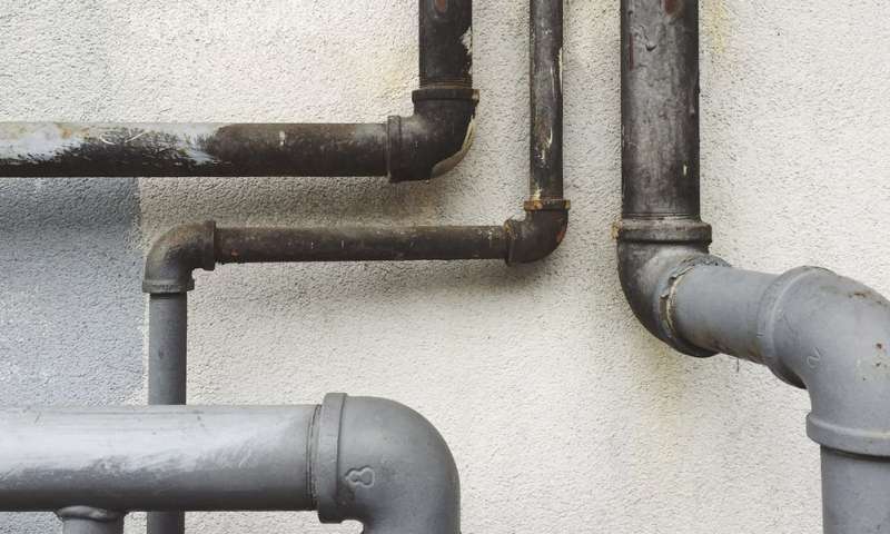 photo: aging pipes, infrastructure. Could water utilities transform the way the electric sector did?