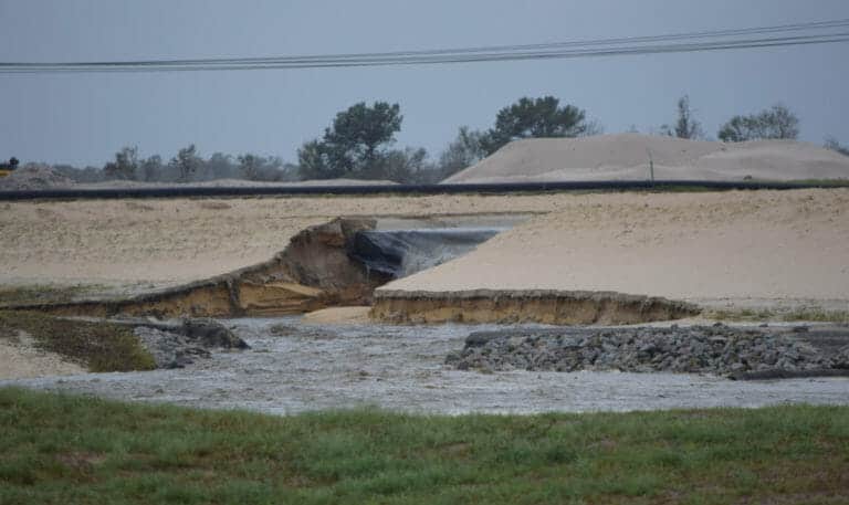Hurricane Florence breaches manure lagoon, coal ash pit in North Carolina