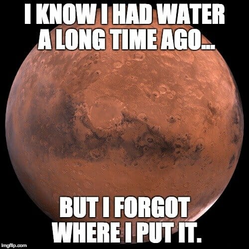 What Happened To The Water On Mars?