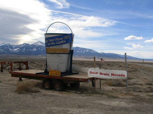 photo. Native American Group to Run Across Nevada in Water Protest
