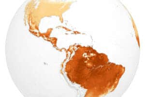 map: climate change and global impacts