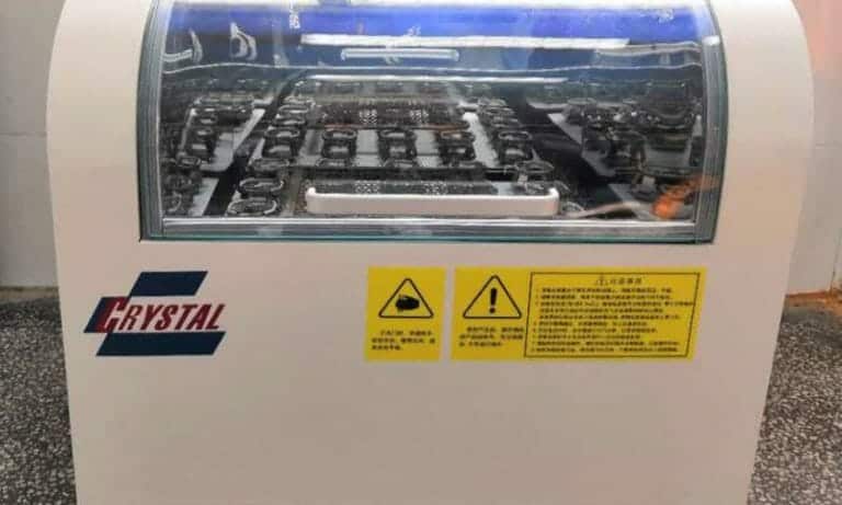 Green water-purification system works without heavy metals or corrosive chemicals