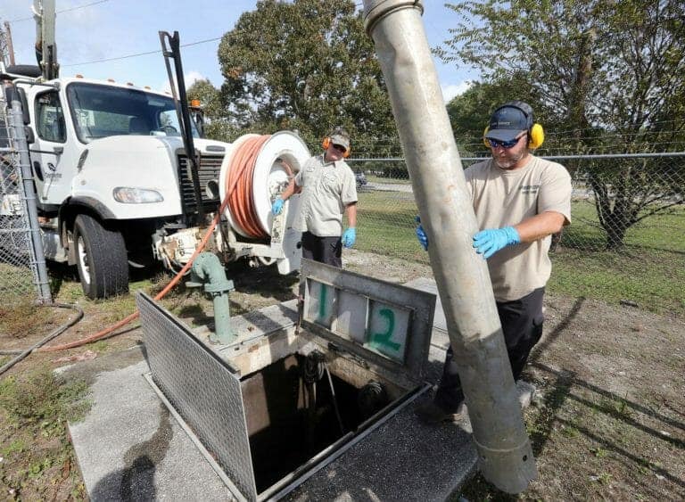 A sewage spill polluted oyster beds in South Carolina town