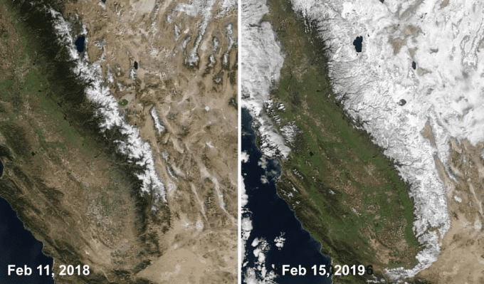 How the 2019 winter washed away California’s drought