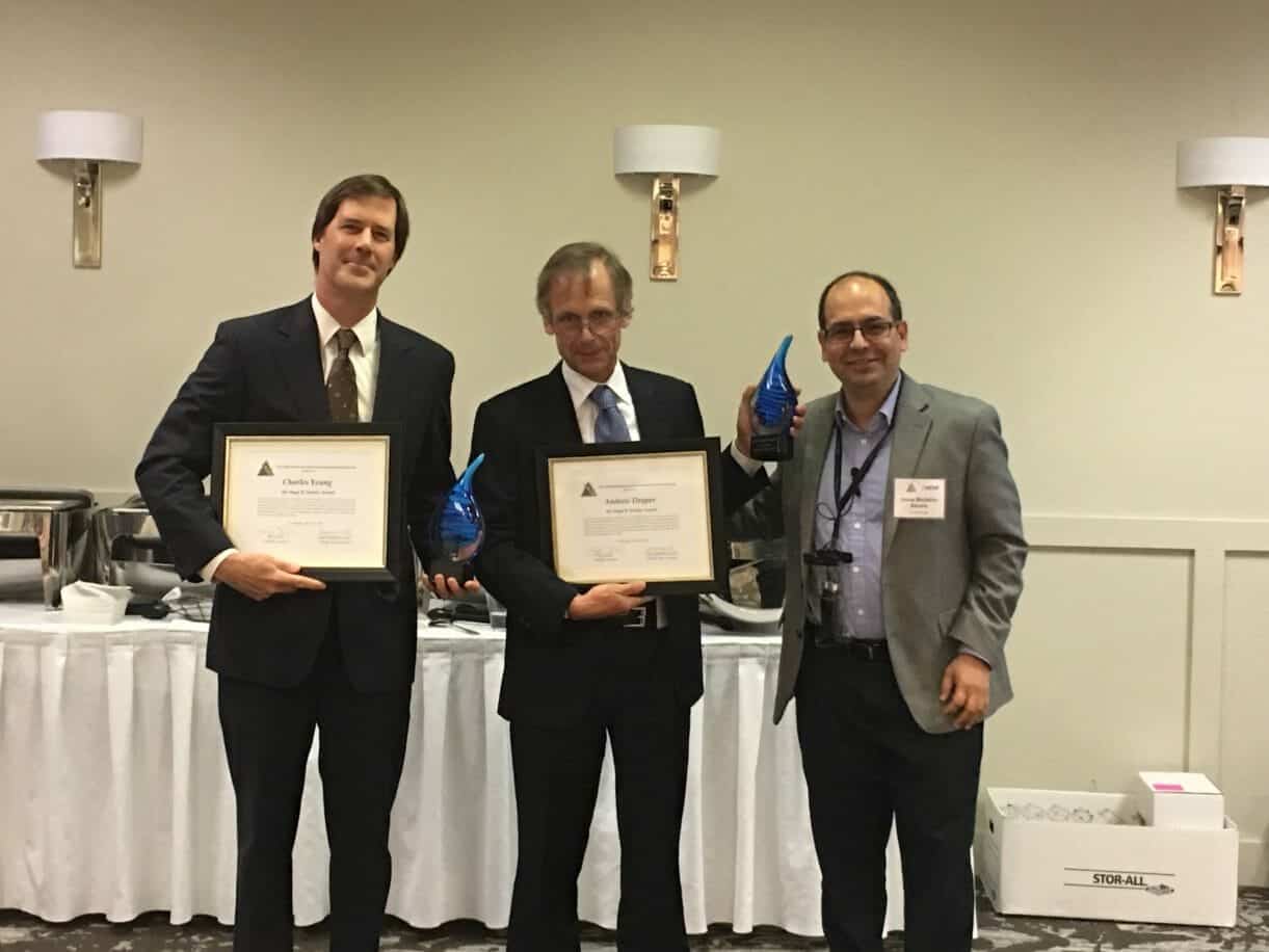Photo: SEI scientist receives prestigious award for water analysis