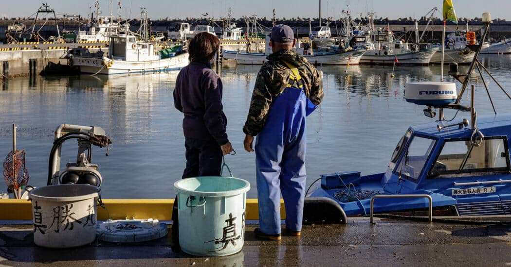 Japan Wants to Dump Nuclear Plant’s Tainted Water. Fishermen Fear the Worst.