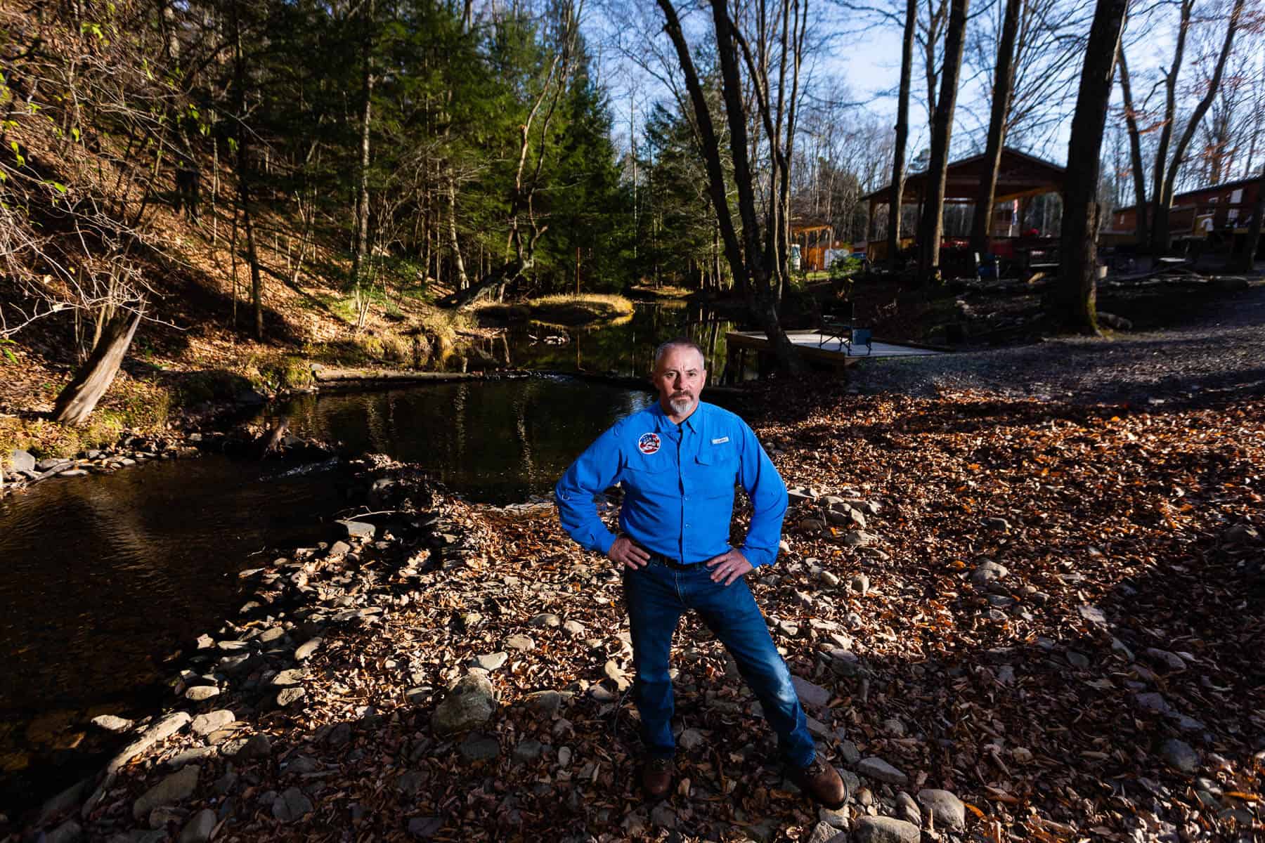 A military veteran’s new mission is to restore a stream and help people heal