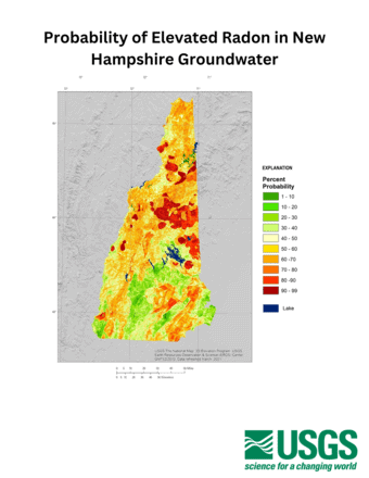 New maps show the probability for radon and uranium in New Hampshire’s groundwater