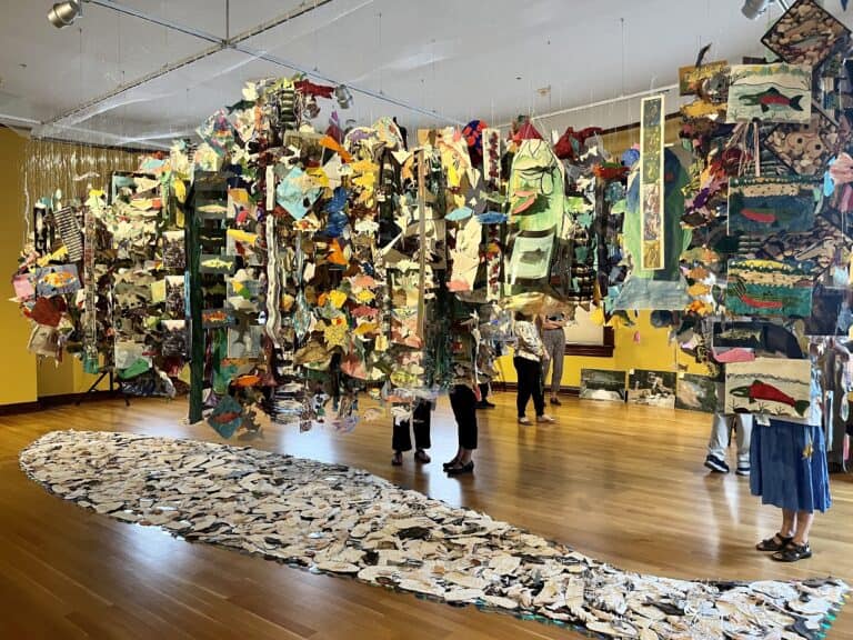 ‘30,000 Salmon’ Environmental Art Installation