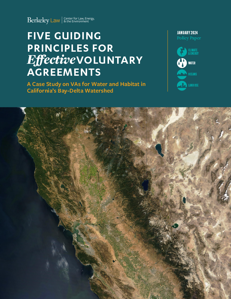 Five Guiding Principles for Effective Voluntary Agreements