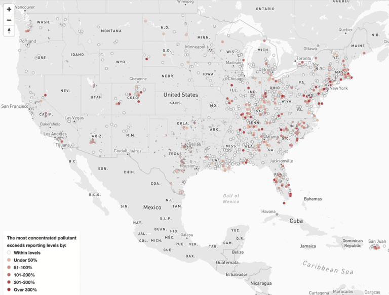 70 million Americans drink water from systems reporting PFAS to EPA. Is yours on our map?